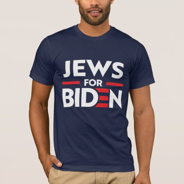CAMISETA JUDEUS PARA JOE BIDEN (Frente)