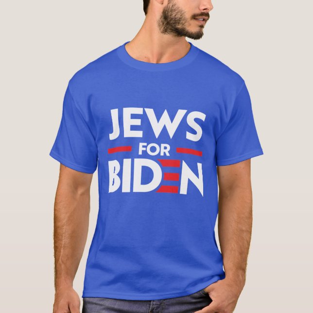 CAMISETA JUDEUS PARA JOE BIDEN (Frente)