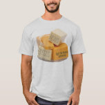 Camiseta Judeus para queijos - lute a intolerância à<br><div class="desc">Um design original que tenha um sentido de humor! Os judeus para queijos são pro-leiteria e pro-Judaicos! Você não pode dizer que sobre o treif (alimentos não-kosher)!</div>