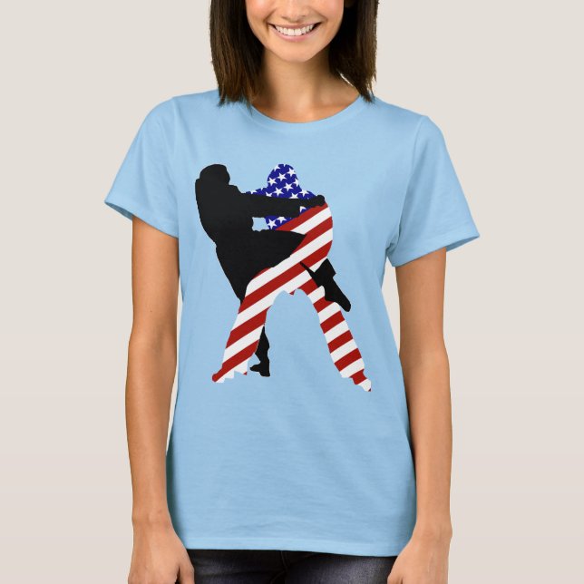 Camiseta Judô All-American Fighters (Frente)