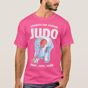 Camiseta Judô Animal Cute Artes Marciais Japonesas Judô