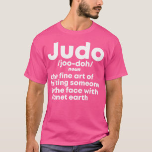 Camiseta Judô, Arte De Atingir Alguém Com Um Judô De Planet