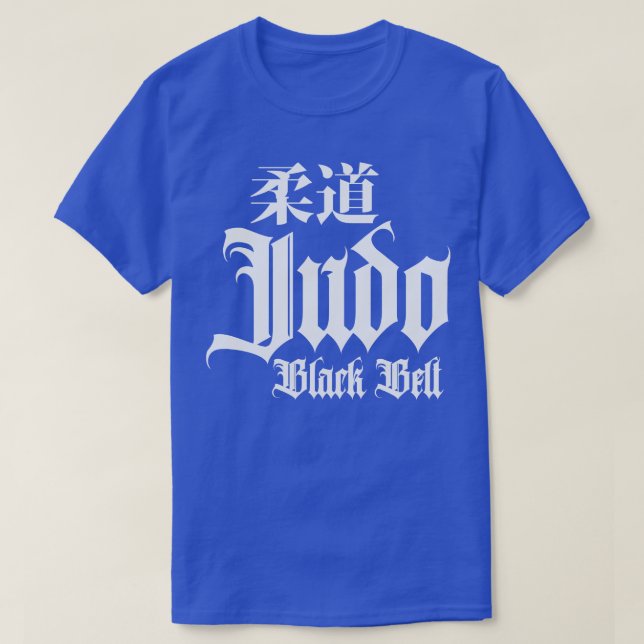 Camiseta Judo Black Belt Master (Frente do Design)