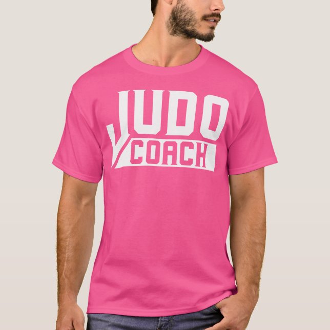 Camiseta Judo Coach Fighter Judoka Judoist Martist Artes (Frente)