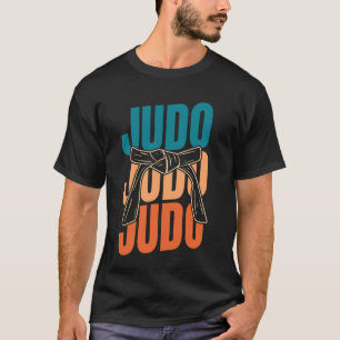Camiseta Judô de Artes Marciais Retro Judô - Judoka Vintage