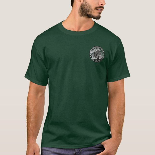 Camiseta Judo de Idyllwild e homens T de Jujutsu (Frente)