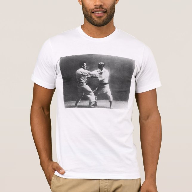 Camiseta Judo de Judoka Jigoro Kano Kyuzo Mifue do japonês (Frente)