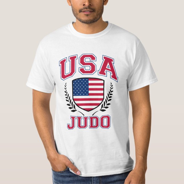 Camiseta Judo dos EUA (Frente)