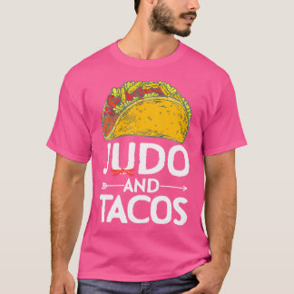 Camiseta Judo E Tacos Adoram Comida Mexicana