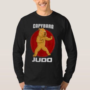 Camiseta Judo Fighter Capybara Material Arts