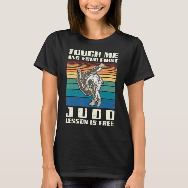 Camiseta Judo Judoken Japão Jiu Jitsu Martisu Treinamento M (Frente)