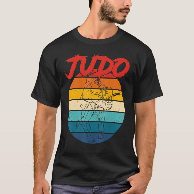 Camiseta Judo Judoken Japão Jiu Jitsu Martisu Treinamento M (Frente)