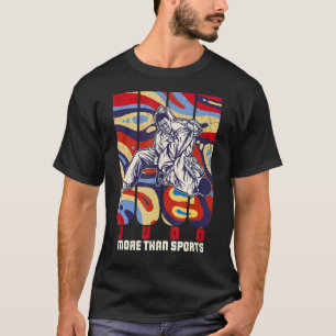 Camiseta Judo Judoken Japão Jiu Jitsu Martisu Treinamento M