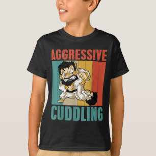 Camiseta Judô Karatê Jiu Jitsu MMA BJJ Abraço Agressivo