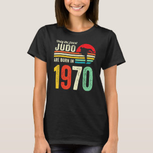 Camiseta Judo Martial Art Judoka Fighter 1970 Reltro Birth