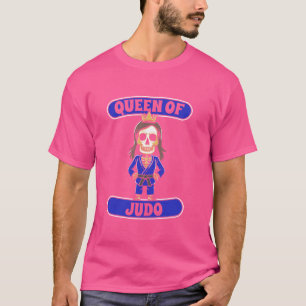 Camiseta Judo Skeleton Judoka Martika Arts - Rainha Judoist