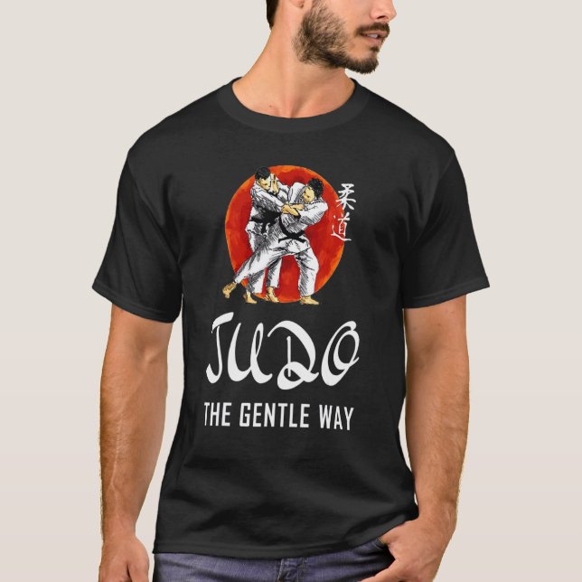 Camiseta Judo The Gentle Way (Frente)