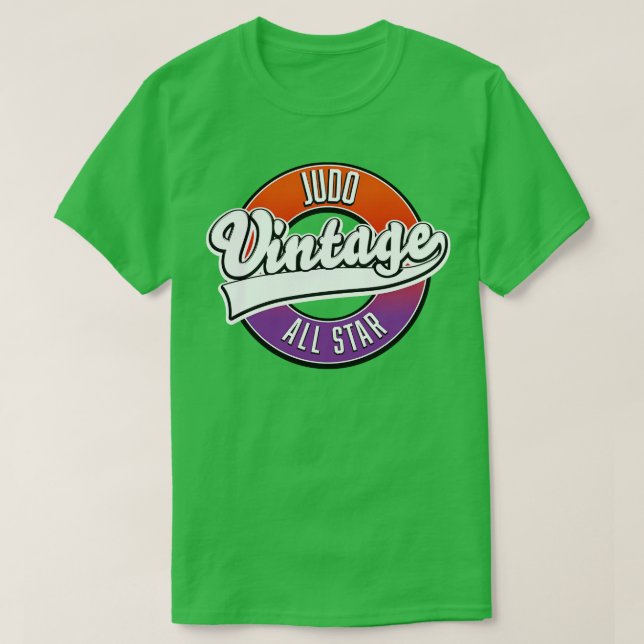 Camiseta Judo vintage All Star (Frente do Design)