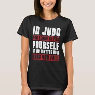 Camiseta Judo Você Aprende Combate Ao Esporte Karate Judoka