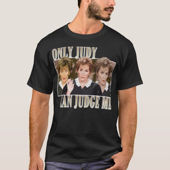 Camiseta Judy Pode Me Julgar Clássico Engraçado (Frente)