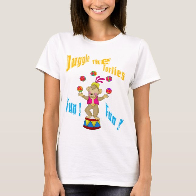 Camiseta Juggle The Quarties (Frente)