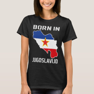 Camiseta Jugoslavija Flag Bálcãs SFRJ Josip Broz Tito Jugos