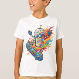Camiseta Juice Skate Rider | Design de Streetwear de Verão
