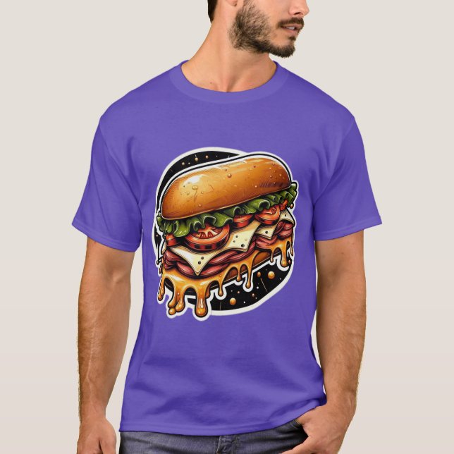 CAMISETA JUICY ROAST BEEF SANDWICH 7 (Frente)