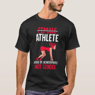 Camiseta Juiz atleta feminina por conquistas Feminismo F
