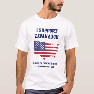 Camiseta Juiz Brett Kavanaugh SCOTUS da BANDEIRA AMERICANA