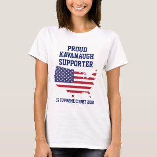 Camiseta Juiz Brett Kavanaugh SCOTUS da BANDEIRA AMERICANA