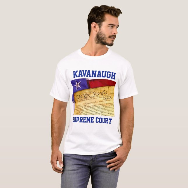 Camiseta Juiz Brett Kavanaugh SCOTUS da CONSTITUIÇÃO dos (Frente Completa)