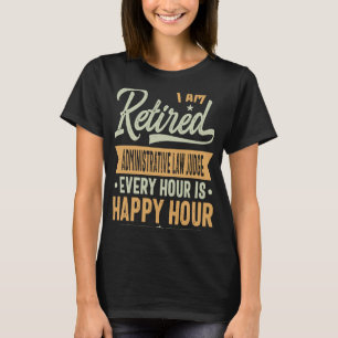 Camiseta Juiz de Direito Administrativo aposentado