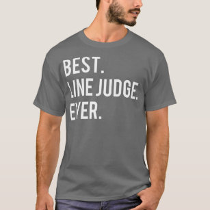 Camiseta Juiz De Melhor Linha De Voleibol Engraçado
