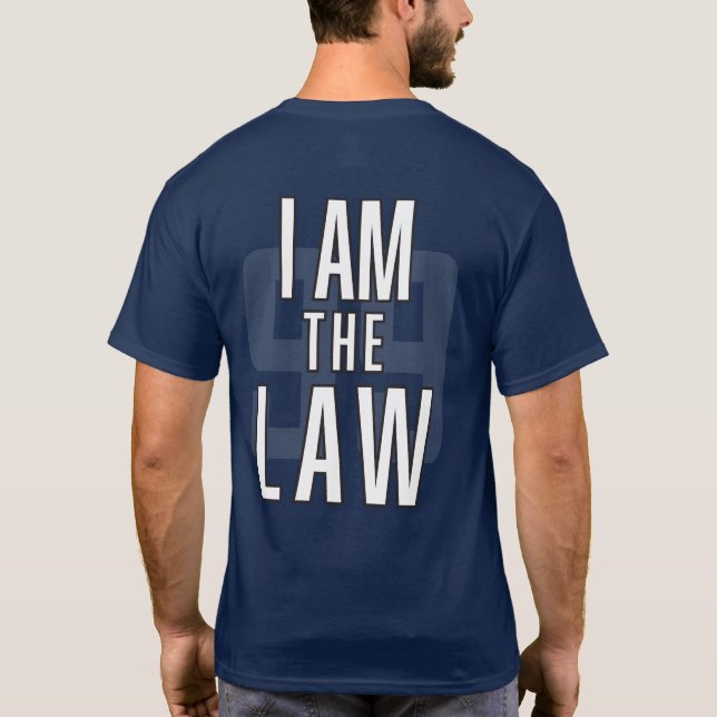 Camiseta Juiz - Eu Sou a Lei (Verso)