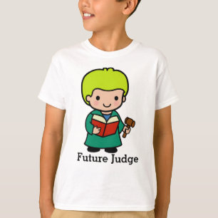 Camiseta Juiz Futuro com Livro e Gavel