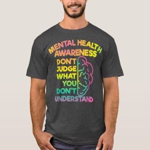 Camiseta Juiz Não - Consciência da Saúde Mental 820