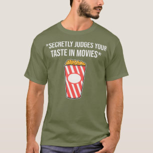 Camiseta Juiz Secretamente Seu Gosto Em Filmes Engraçados