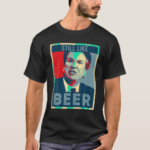 Camiseta Juiz Vintage Kavanaugh Eu gosto de cerveja politic