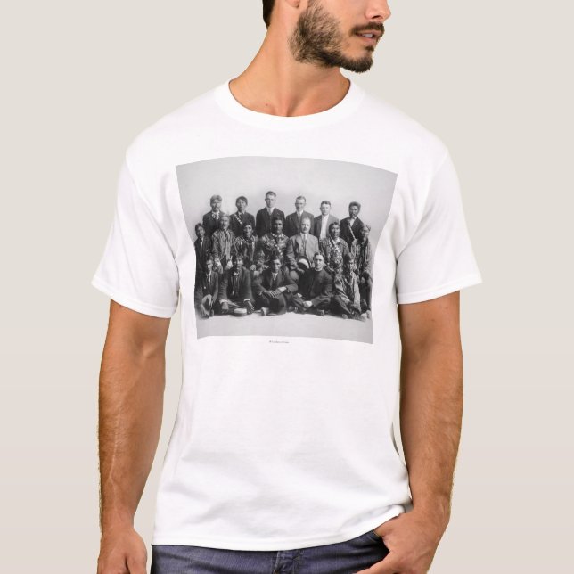 Camiseta Juiz Wickersham e Conselho de chefes indianos (Frente)