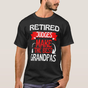 Camiseta Juíza aposentada, vovô, partido reformado