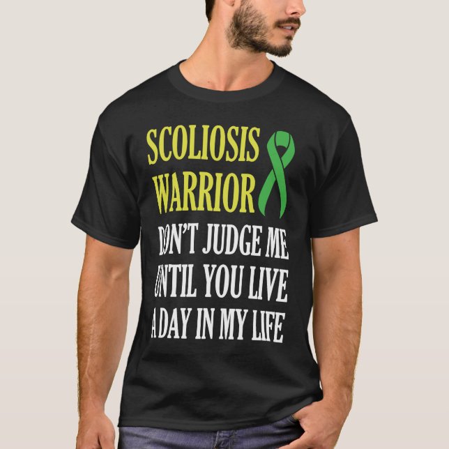 Camiseta Juíza de Sensibilização para a Escoliose (Frente)