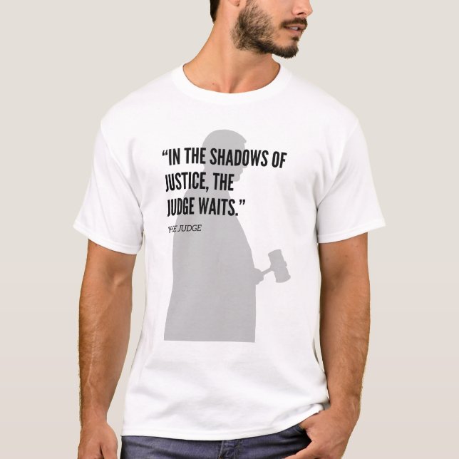 Camiseta Juíza - Poder, Equilíbrio e Justiça (Frente)