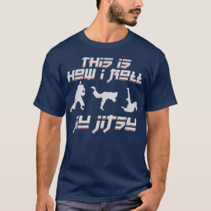 Camiseta Jujitsi Jiujitsu Jiu Jitsu Black Belt Retr