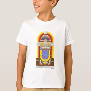 Camiseta jukebox antiquada