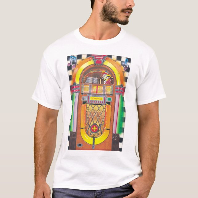 Camiseta Jukebox de Rockin (Frente)