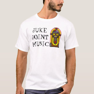 Camiseta Jukebox retro da dança da MÚSICA da JUNÇÃO de