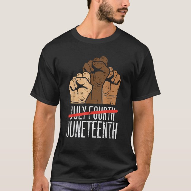 Camiseta Jul. 19 de junho 19 de junho 1865 Homens (Frente)