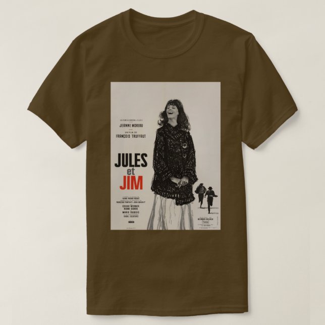 Camiseta Jules et Jim (Frente do Design)