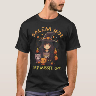 Camiseta Julgações das Bruxas de Salem 1692 Eles Perderam u
